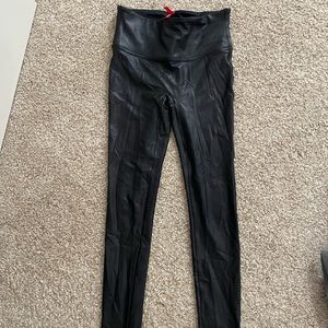 Spanx Leather Leggings
